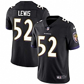 Nike Baltimore Ravens #52 Ray Lewis Black Alternate NFL Vapor Untouchable Limited Jersey,baseball caps,new era cap wholesale,wholesale hats